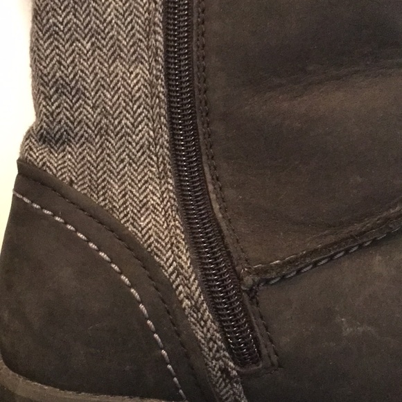 🥾 Eddie Bauer Black & Grey Boots WB14 - Picture 4 of 4